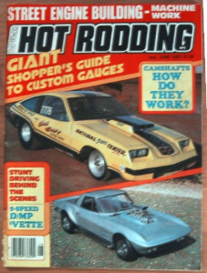 POPULAR HOT RODDING 1981 JUNE - DIRT TRACKING, SMILEY, H&M 427